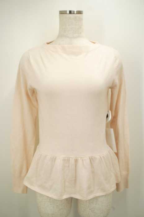 PROPORTION BODY DRESSING(プロポーションバイボディードレッシング) ぺプラムニットトップス レディース トップス
