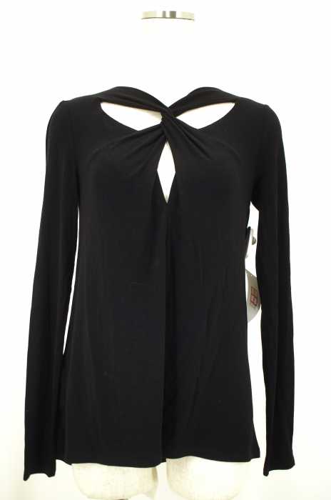 BCBG MAXAZRIA （ビーシービージーマックスアズリア） Adrean Cutout Twist Top アドリアンカッアウツイストト レディース トップス