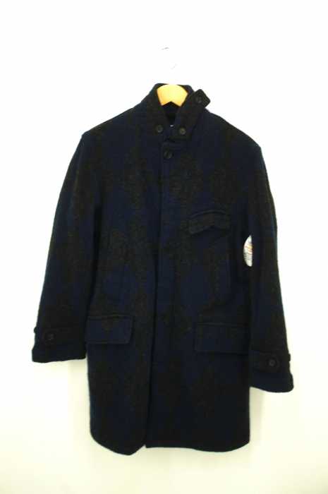 Engineered Garments（エンジニアードガーメンツ） アーガイル柄 チェスターフィールドコート レディース アウター