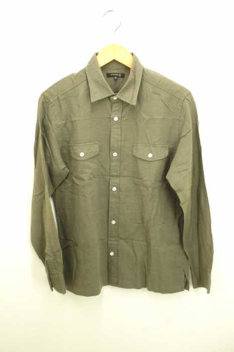 Mackintosh LONDON （マッキントッシュ ロンドン） 綿麻 2Pボタンシャツ レディース トップス