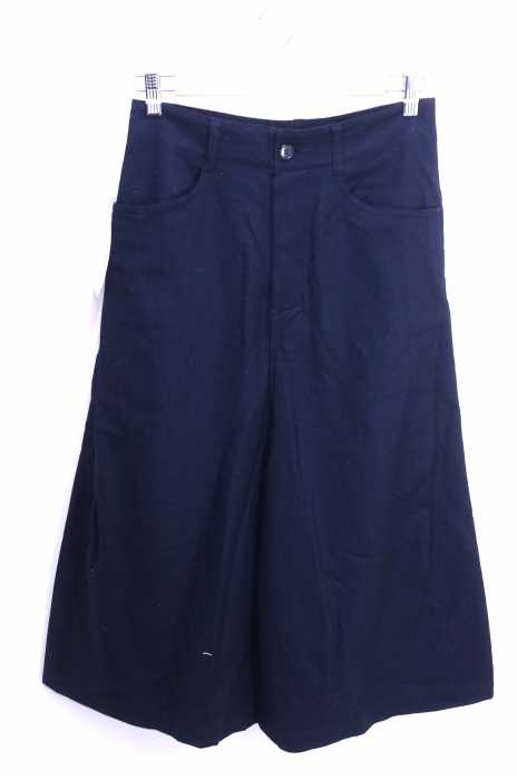 ZUCCa （ズッカ） ウールワイドスラックスパンツ ストレッチフラノ ワイドパンツ レディース パンツ