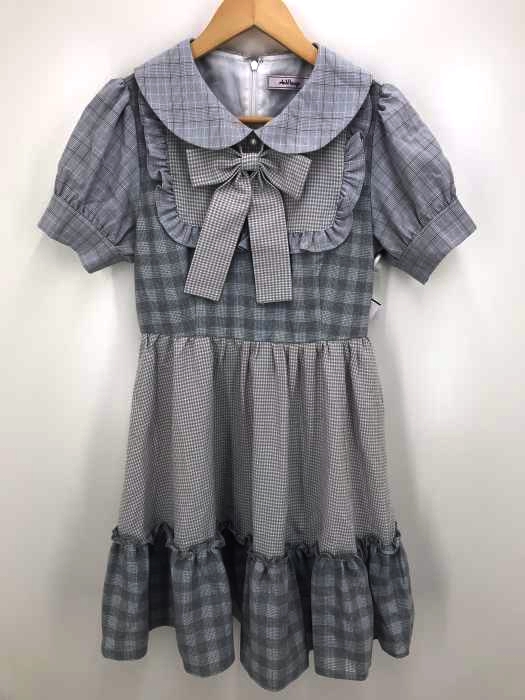 Ank Rouge アンクルージュ チェック切替ワンピース レディース ワンピース ブランド古着買取販売バズストア