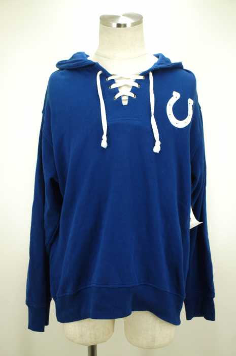NFL （エヌエフエル） PROLINE 刺繍入りプルオーバーパーカー メンズ トップス