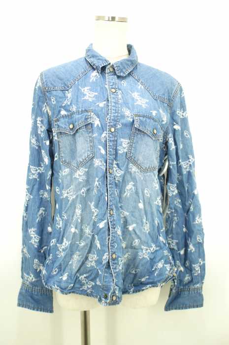 Westwood Outfitters （ウエストウッドアウトフィッターズ） 総柄 シャンブレー レディース トップス