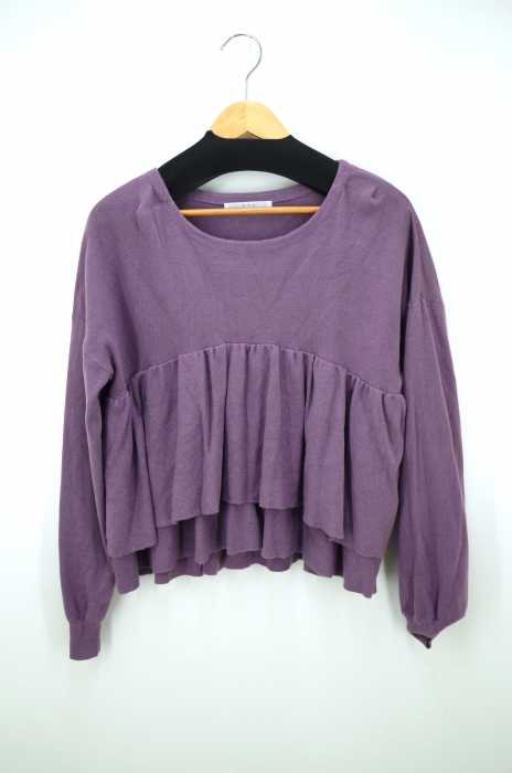 KBF （ケイビーエフ） 18AW ギャザーフリルニット レディース トップス