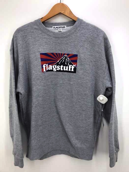 FLAGSTUFF（フラッグスタフ） ロゴプリントスウェット メンズ トップス