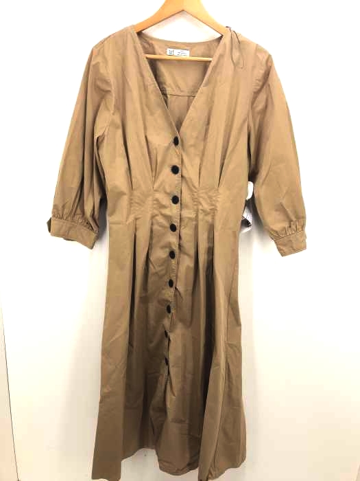 ZARA TRF（ザラティーアールエフ） Vネックボタンワンピース レディース ワンピース
