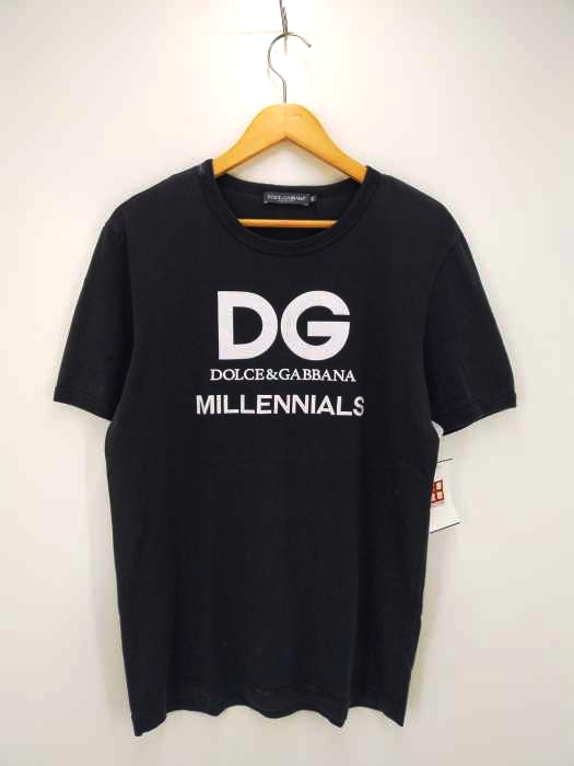 DOLCE&GABBANA（ドルチェアンドガッバーナ） MILLENNIALS LOGO T-SHIRT メンズ トップス