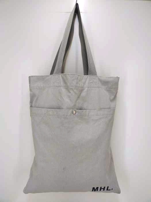 MHL.(エムエイチエル) BASIC COTTON CANVAS メンズ バッグ