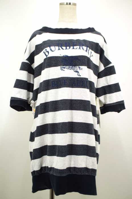 BURBERRY BLUE LABEL (バーバリーブルーレーベル) ボートネックプリントワンピース レディース ワンピース