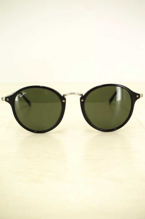 Ray-Ban (レイバン) RB2447F ROUND FLECK ボストンサングラス メンズ ファッション雑貨