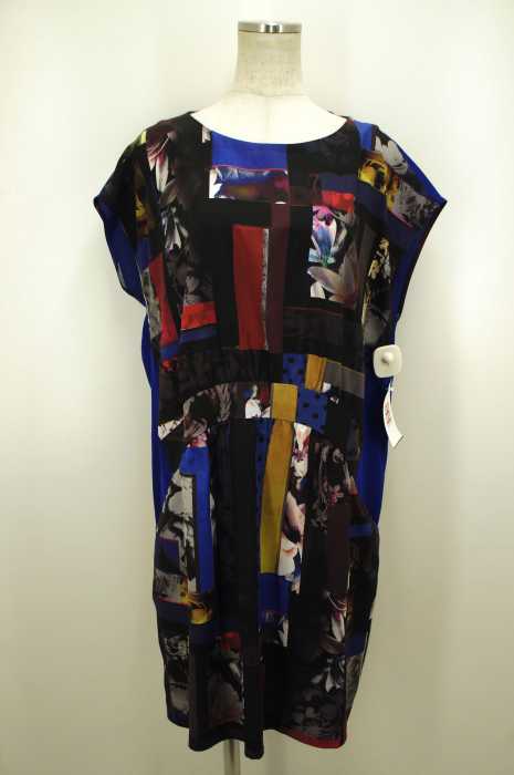 Paul Smith BLACK (ポールスミスブラック) フォト転写プリントドッキングワンピース レディース ワンピース