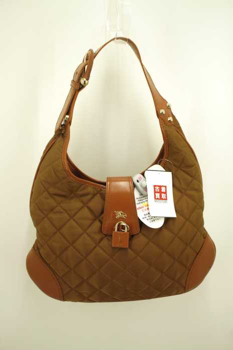 BURBERRY PRORSUM COLLECTION （バーバリープローサムコレクション） レザー切替キルティングショルダーハンドバッグ レディース バッグ