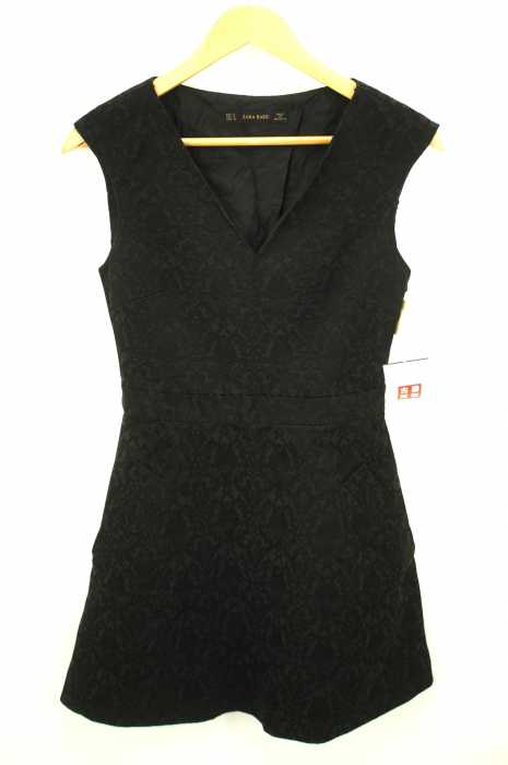 ZARA BASIC （ザラベーシック） Vネック レディース ワンピース