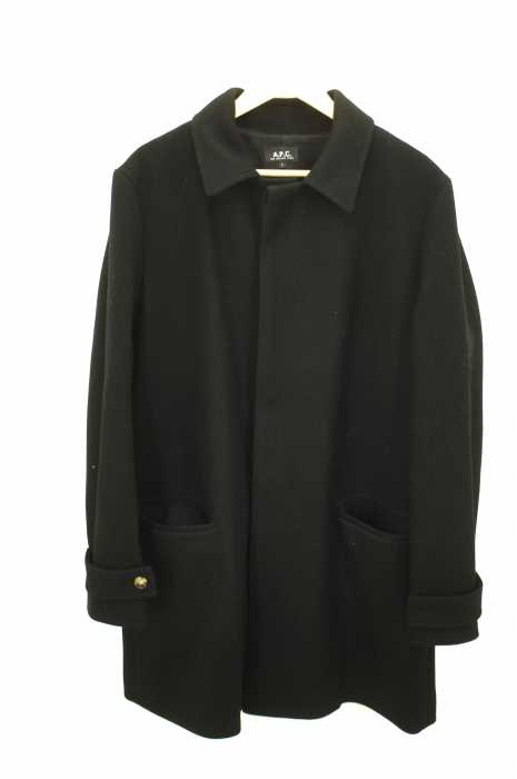 A.P.C. (アーペーセー) 比翼ウールコート メンズ アウター
