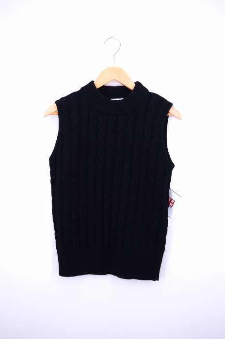 moussy （マウジー） モックネック ノースリーブニット レディース トップス