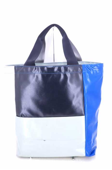 COMME des GARCONS (コムデギャルソン) 08AW パネルパッチワーク シートベルトトートバッグ レディース バッグ