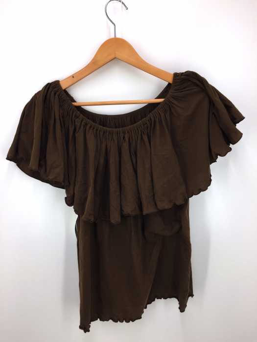 moussy（マウジー） 17ss CUT FRILL 2WAY TOPS レディース トップス