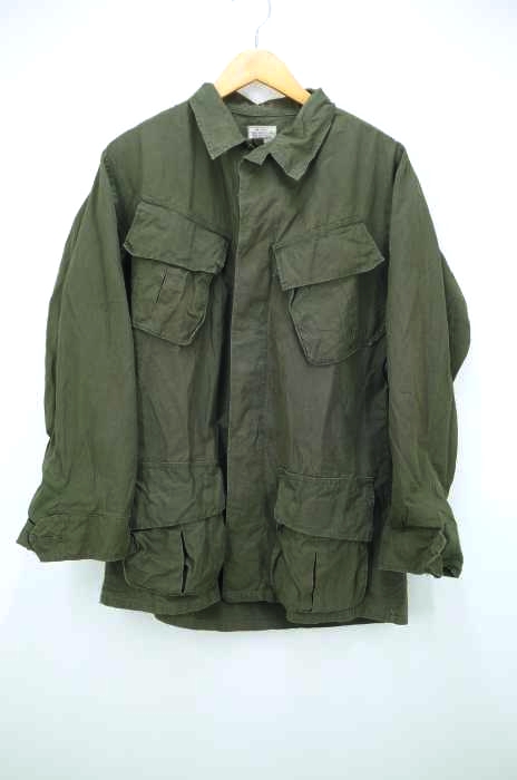 USED古着(ユーズドフルギ) 60S US ARMY 4th JUNGLE FATIGUE JACKET メンズ アウター