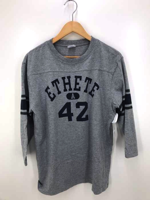 Champion（チャンピオン） 七分袖 クルーネック フットボールシャツ メンズ トップス