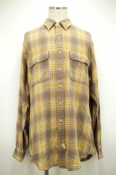 RRL RALPH LAUREN （ダブルアールエル ラルフローレン） チェック柄コットンネルシャツ メンズ トップス