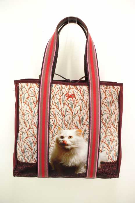 ANYA HINDMARCH （アニヤハインドマーチ） 転写プリントトートバッグ レディース バッグ