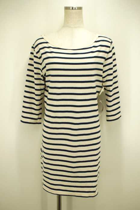 Le Minor ルミノア ボートネックボーダーワンピース レディース ワンピース ブランド古着買取販売バズストア