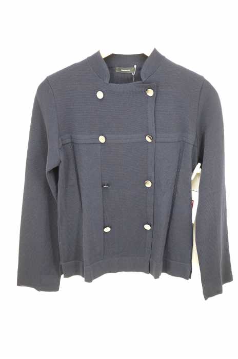 Gabardine K.T（ギャバジンケーティー） スタンドカラーWニットジャケット レディース アウター