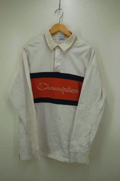 Champion(チャンピオン) オーバーサイズフロントロゴポロシャツ メンズ トップス