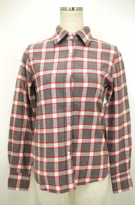 IENA SLOBE （イエナスローブ） 14AW コットンネルチェックレギュラーシャツ レディース トップス