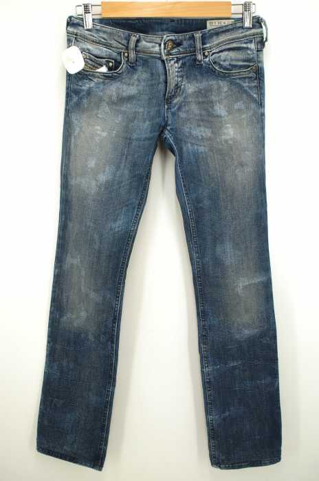 DIESEL （ディーゼル） LOWKY ウォッシュ加工ストレッチデニムパンツ レディース パンツ