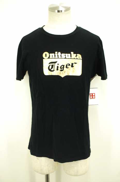 ONITSUKA TIGER (オニツカタイガー) ロゴプリント Tシャツ メンズ トップス