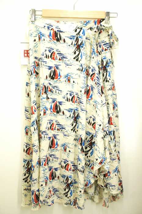 moussy （マウジー） BEACH PATTERN SHIRT ビーチパターン スカート レディース スカート