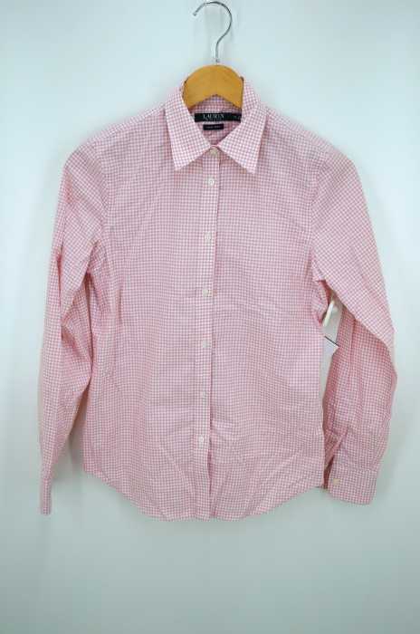 LAUREN RALPH LAUREN（ローレンラルフローレン） NO IRON ギンガムチェック レディース トップス