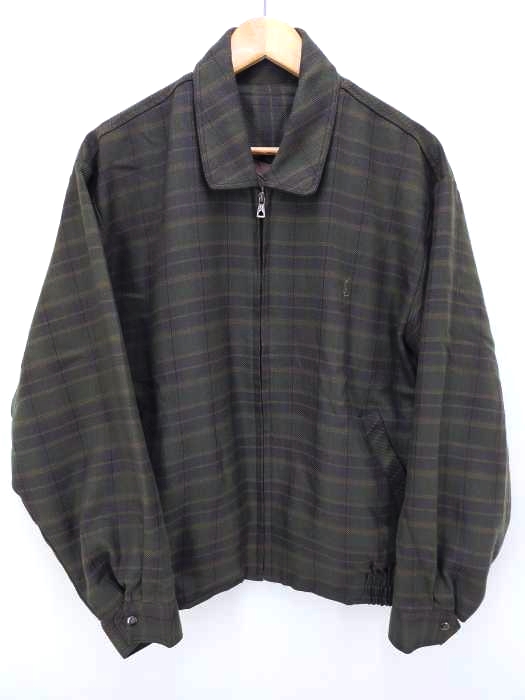 Yves Saint Laurent チェック柄 ブルゾン YVES SAINT LAURENT イヴサンローラン ブルゾン チェック