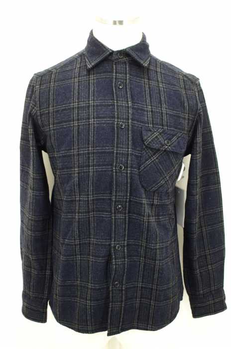 UNITED ARROWS green label relaxing （ユナイテッドアローズグリーンレーベルリラクシング） BALLIS CHK FLANO CPO　チェックシャツ メンズ トップス