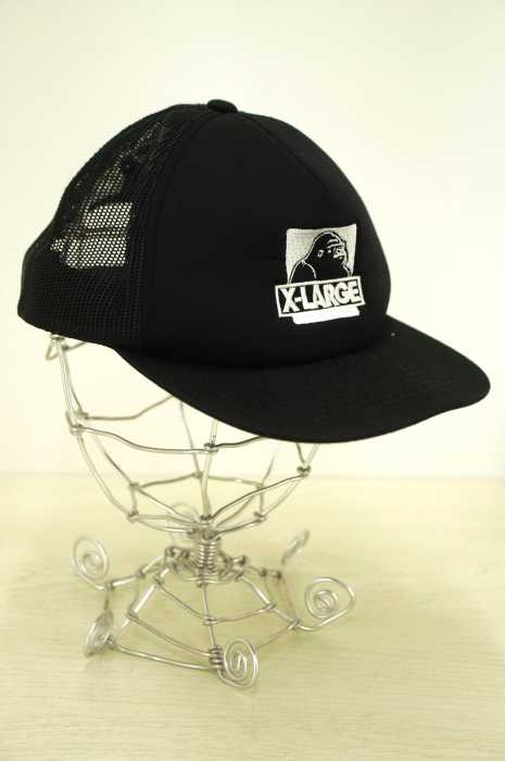X-LARGE (エクストララージ) 15AW OG MESH TRUCKER CAP ロゴ刺繍メッシュキャップ メンズ 帽子