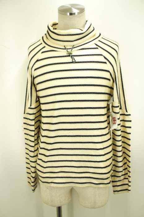 Paul Smith （ポールスミス） ボーダー柄ハイネックニットトップス メンズ トップス