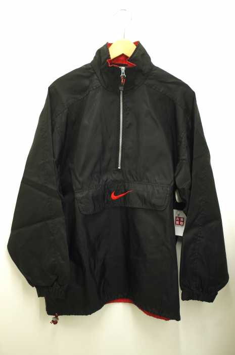 NIKE （ナイキ） 90S スモールロゴブランド刺繍ハーフジップ アノラック メンズ アウター
