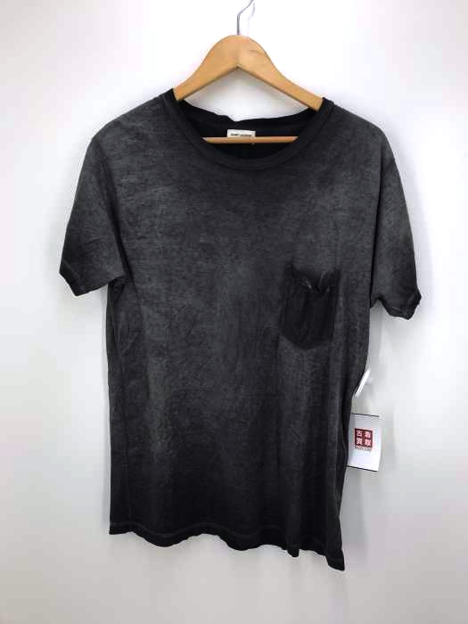 SAINT LAURENT PARIS（サンローランパリ） 製品染めポケットTシャツ メンズ トップス