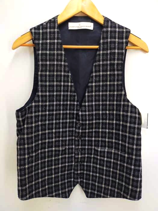 golden goose deluxe brand(ゴールデン グース デラックス ブランド) キルティングチェックウールベスト メンズ トップス