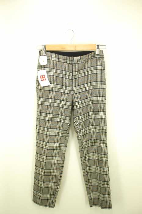 ZARA（ザラ） タータンチェック テーパード レディース パンツ