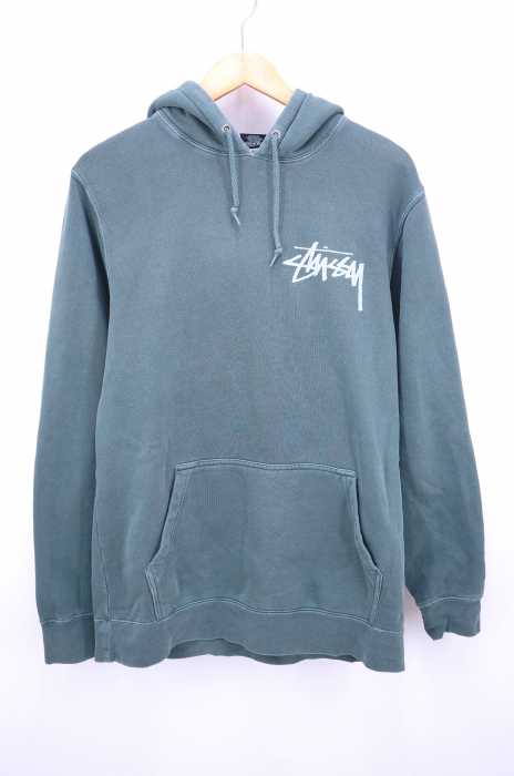 STUSSY （ステューシー） フロント ロゴプリント プルオーバー  