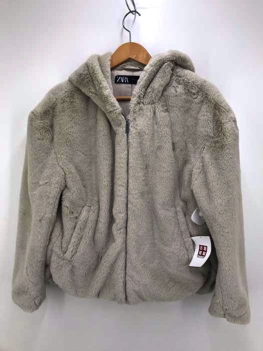 ZARA(ザラ) FAUX FUR JACKET レディース アウター