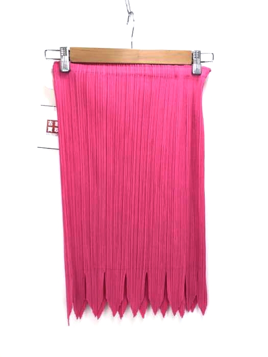 PLEATS PLEASE ISSEY MIYAKE(プリーツプリーズイッセイミヤケ) Hem Cutting Skirt レディース スカート