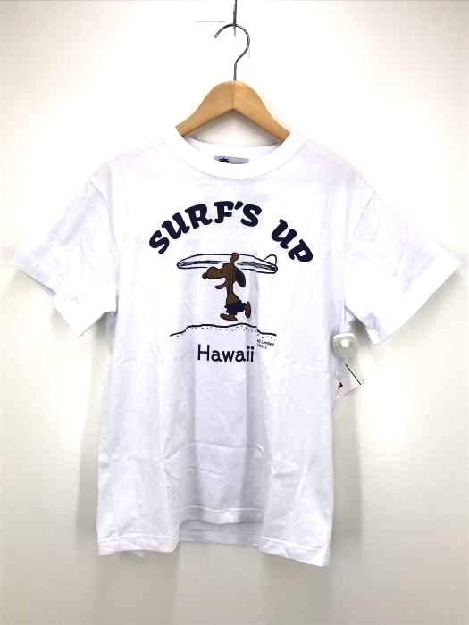 SURFS UP PEANUTS(サーフズアップピーナッツ) キャラクター フロントプリント Tシャツ メンズ トップス