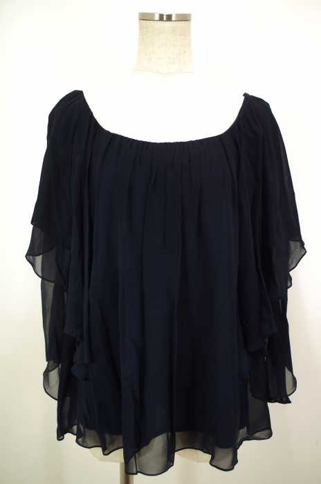 Diagram GRACE CONTINENTAL （ダイアグラムグレースコンチネンタル） ラッフルレイヤードTOP シフォンカットソー レディース トップス