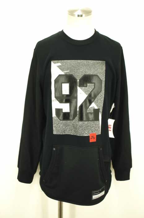 NIKE (ナイキ) AIR クルーネックサイドジップスウェットトップス メンズ トップス