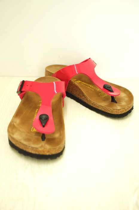 BIRKENSTOCK （ビルケンシュトック） Gizeh ギゼ エナメルサンダル レディース シューズ