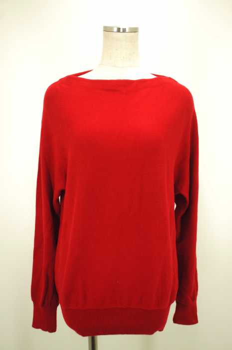 UNITED ARROWS green label relaxing (ユナイテッドアローズグリーンレーベルリラクシング) シルク混ボートネックニットトップス レディース トップス
